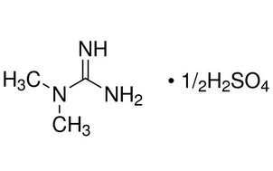 image de la molécule 1,1-Dimethylguanidine sulfate salt