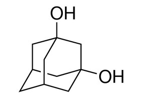 image de la molécule 1,3-Adamantanediol
