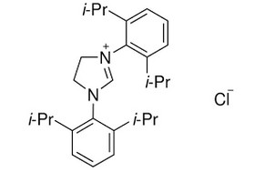 image de la molécule 1,3-Bis-(2,6-diisopropylphenyl)imidazolinium chloride
