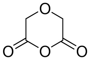 image de la molécule 1,4-Dioxane-2,6-dione