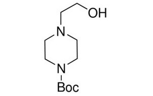 image de la molécule 1-Boc-4-(2-hydroxyethyl)piperazine