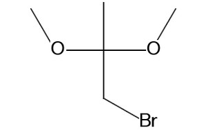 image de la molécule 1-Bromo-2,2-dimethoxypropane