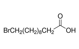 image de la molécule 11-Bromoundecanoic acid