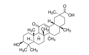 image de la molécule 18β-Glycyrrhetinic acid