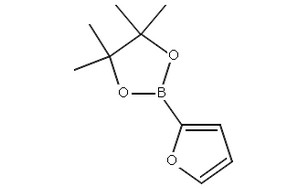 image de la molécule 2-(2-Furanyl)-4,4,5,5-tetramethyl-1,3,2-dioxaborolane