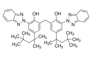 image de la molécule 2,2′-Methylenebis[6-(2H-benzotriazol-2-yl)-4-(1,1,3,3-tetramethylbutyl)phenol]