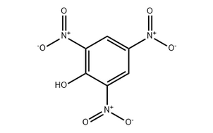image de la molécule 2,4,6-Trinitrophenol