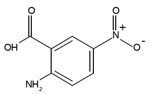 image de la molécule 2-Amino-5-nitrobenzoic acid