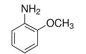 image de la molécule 2-Aminoanisole