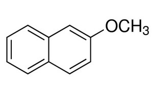image de la molécule 2-Methoxynaphthalene