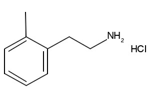 image de la molécule 2-Methylphenethylamine hydrochloride