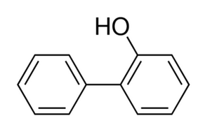 image de la molécule 2-Phenylphenol