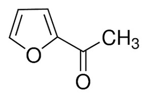 image de la molécule 2-furyl méthyl cétone