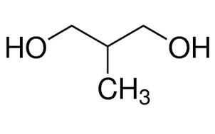 image de la molécule 2-methyl-1,3-propanediol