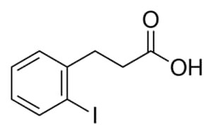 image de la molécule 3-(2-Iodophenyl)propionic acid