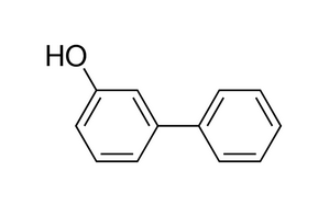 image de la molécule 3-Phenylphenol