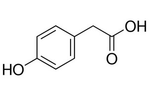 image de la molécule 4-Hydroxyphenylacetic acid