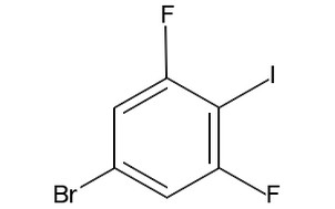 image de la molécule 5-Bromo-1,3-difluoro-2-iodobenzene