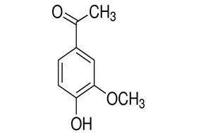 image de la molécule Acetovanillone