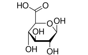 image de la molécule Acide D-glucuronique