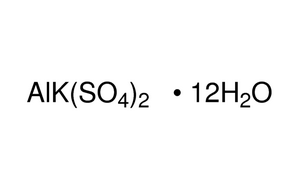 image de la molécule Aluminium potassium sulfate dodecahydrate 