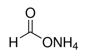image de la molécule Ammonium formate