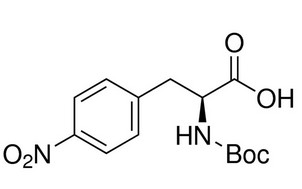 image de la molécule Boc-4-nitro-L-phenylalanine