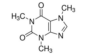 image de la molécule Caféine