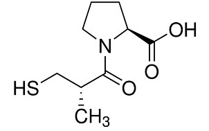 image de la molécule Captopril