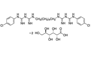 image de la molécule Chlorhexidine digluconate