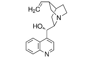 image de la molécule (+)-Cinchonine