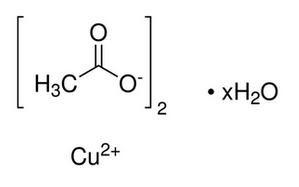 image de la molécule Copper(II) acetate monohydrate
