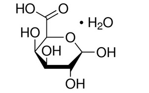 image de la molécule D-(+)-Galacturonic acid monohydrate