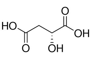 image de la molécule D-(+)-Malic acid