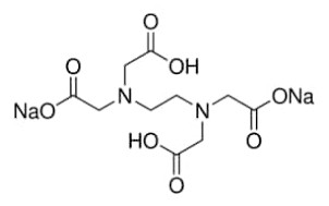 image de la molécule EDTA disodium salt