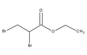 image de la molécule Ethyl 2,3-dibromopropionate