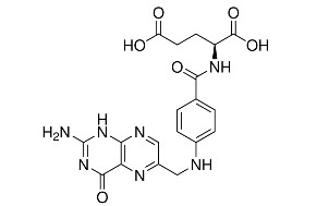 image de la molécule Folic acid