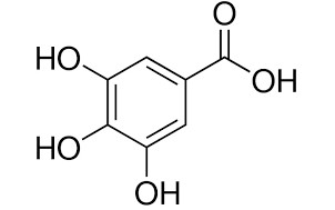 image de la molécule Gallic acid