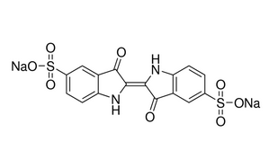 image de la molécule Indigo carmine