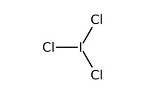 image de la molécule Iodine trichloride