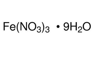 image de la molécule Iron(III) nitrate nonahydrate
