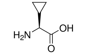 image de la molécule L-α-Cyclopropylglycine