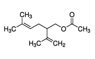 image de la molécule Lavandulyl acetate