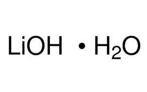 image de la molécule Lithium hydroxide monohydrate