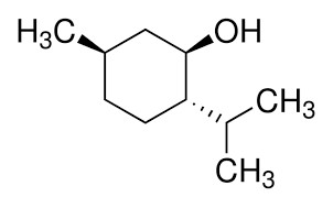 image de la molécule (−)-Menthol