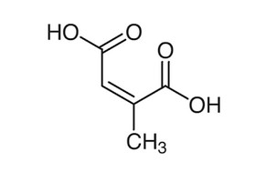 image de la molécule Methylmaleic acid