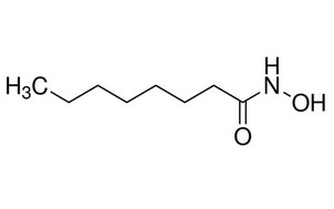 image de la molécule N-Hydroxyoctanamide