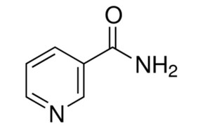 image de la molécule Nicotinamide