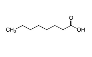 image de la molécule Octanoic acid