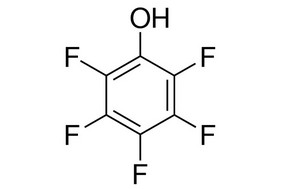image de la molécule Pentafluorophenol